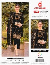 Load image into Gallery viewer, ❄️ WINTER COLLECTION ❄️ Brand Name: AYESHA IBRAHIM (VOL 2021) Category ORGANZA 3PC