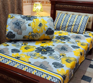 🌹👉 3 pcs 💯 BED SHEET 💯 1 PILLOW 💯 PURE VICKI RAZAI SET