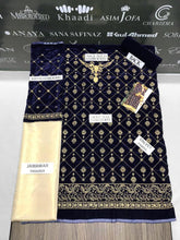 Load image into Gallery viewer, ❄️ WINTER COLLECTION ❄️✅Sleeves Embroidery ✅Jamawar Trouser ✅Same As Original